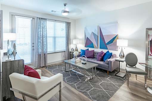 Large windows at Alys Crossing Apartments Apartments, Cypress, TX 77433