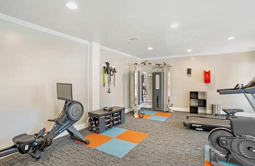 Gym at Arbors at Natchez Trace Apartments, Mississippi, 39157