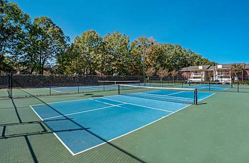 Tennis Court at Arbors at Natchez Trace Apartments, Mississippi, 39157