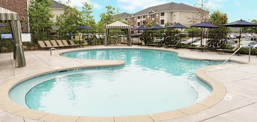 Front Pool View at Broadstreet at EastChase Apartments, Montgomery, 36117