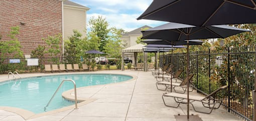 Pool at Broadstreet at EastChase Apartments, Montgomery, AL