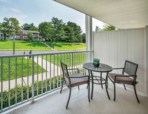 Balcony at Chatham Hill, Chatham, New Jersey