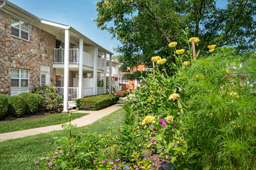 Garden Area at Chatham Hill, New Jersey