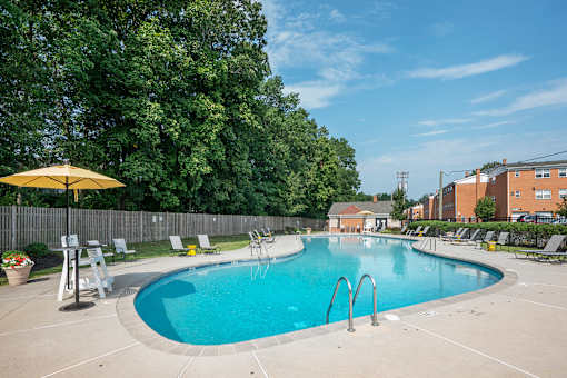 Pool View at Chatham Hill, New Jersey