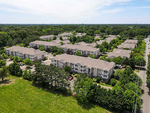 Aerial View at Villas at Cordova, Cordova