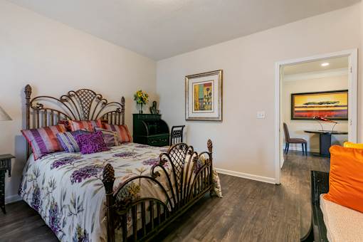 Bedroom at Villas at Cordova, Cordova, TN, 38018