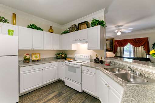 Large Kitchen at Villas at Cordova, Cordova, TN, 38018