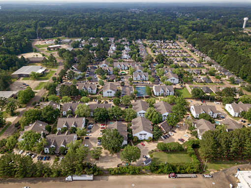 Aerial at Crosswinds Apartments, Pearl, 39208