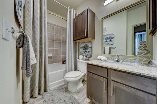 Bathroom at Estraya Westover Hills, San Antonio