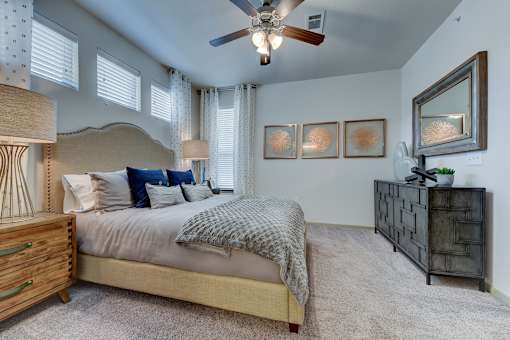 Bedroom area at Estraya Westover Hills, San Antonio, 78251