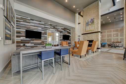 Clubhouse area at Estraya Westover Hills, San Antonio, 78251