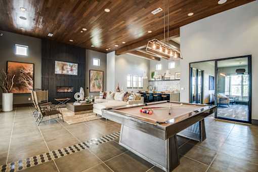 Modern Clubhouse With A Game Room at Fifty02 Westover Hills, San Antonio, TX, Texas, 78251