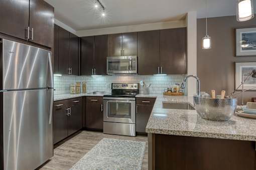 Fully Equipped Kitchen With Modern Appliances at Fifty02 Westover Hills, San Antonio, TX, 78251