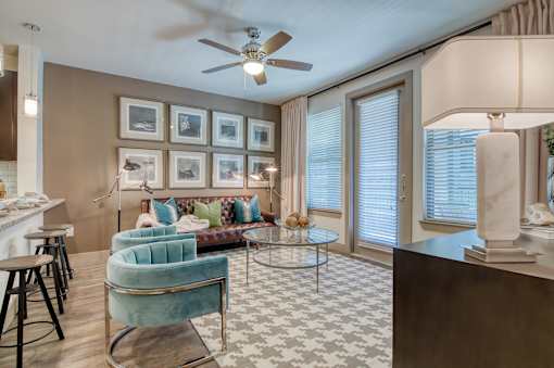 Living Room With Plenty Of Natural Light at Fifty02 Westover Hills, San Antonio, TX, 78251