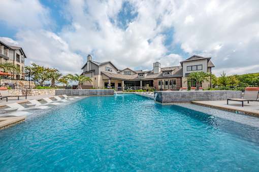 Sparkling Swimming Pool at Fifty02 Westover Hills, San Antonio, Texas