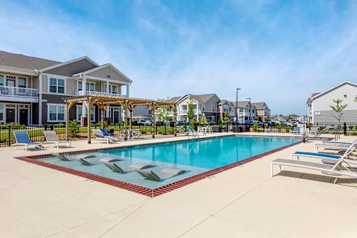 Pool at The Villas at Germantown, Memphis, TN, 38125
