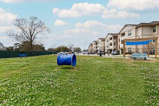 Dog Park at La Veranda at Polly Lane Apartments,Lafayette, LA 70508