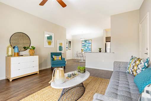 Living Room at La Veranda at Polly Lane Apartments,Lafayette, Louisiana