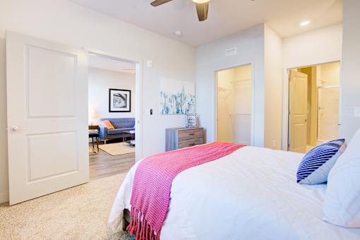 Bedroom With Closet at Midtown Row, Montgomery, AL, 36106