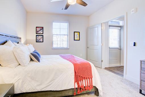 Master Bedroom at Midtown Row, Montgomery, AL