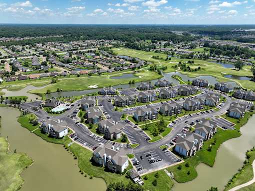 Aerial Exterior View at North Creek, Mississippi