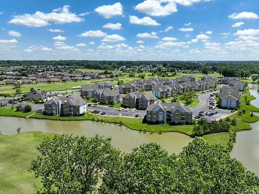 Drone View at North Creek, Mississippi