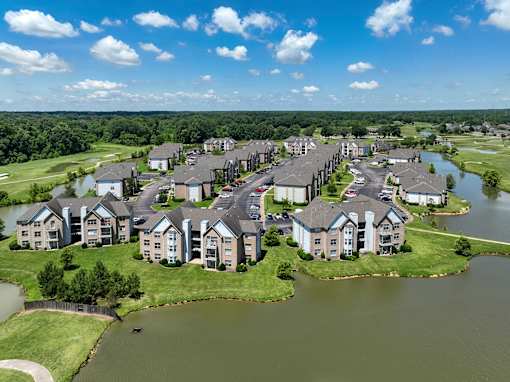 Aerial Exterior View at North Creek, Mississippi