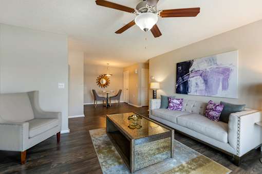 Living Room at North Creek, Southaven, MS, 38671
