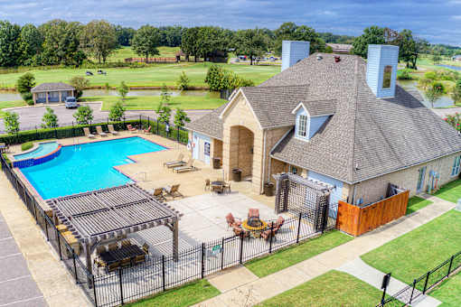 Pool And Surroundings at North Creek, Mississippi, 38671