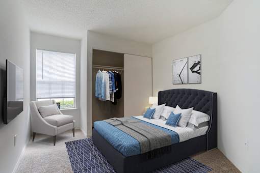 Bedroom at Reflection Pointe, Flowood, 39232