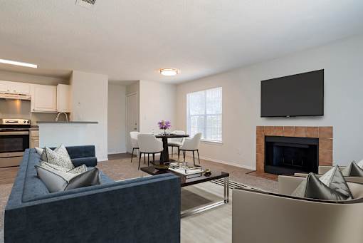 Modern Living Room at Reflection Pointe, Flowood, 39232