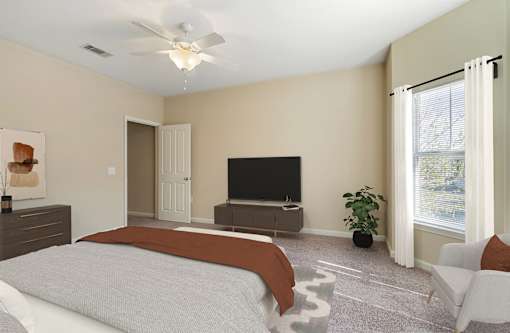 Reflections of Island Park Bedrom