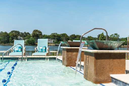 River House Pool at River House Apartments, Norfolk, VA, 23504