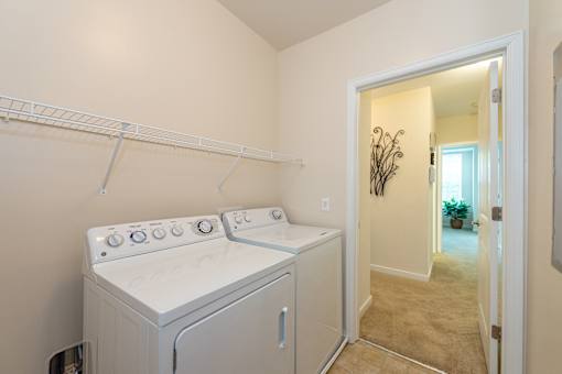 River House Washer/Dryer at River House Apartments, Norfolk, Virginia