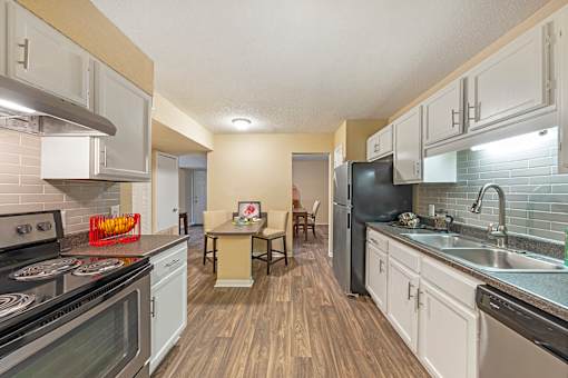 Fully Furnished Kitchen at Riverchase Landing, Alabama, 35244