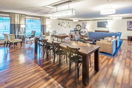 Dining Area In Clubhouse at Riverchase Landing, Hoover, Alabama