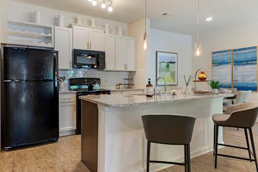 Counter at Skyland Exchange Apartments, Asheville, 28803