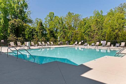 Swimming at Skyland Exchange Apartments, Asheville, NC