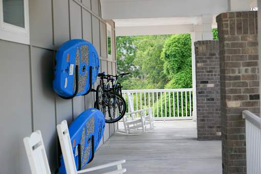 Porch at Skyland Exchange Apartments, North Carolina, 28803