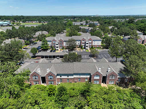 Aerial community View at Southaven Pointe Apartments, Southaven, MS