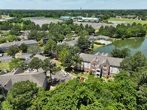 Aerial View at Southaven Pointe Apartments, Southaven, MS 38671