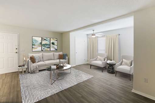 Specious Living Room at Southaven Pointe Apartments, Southaven, 38671