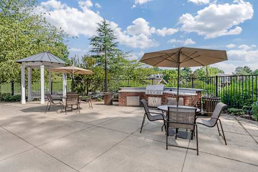 Grill Area at Spotswood Commons, Virginia, 23188