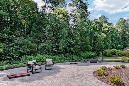 Outdoor Area at Spotswood Commons, Virginia  