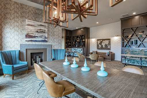 Bright Clubroom at Stone Loch Apartments, Tomball, TX 77375