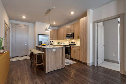 Efficient Appliances In Kitchen at The Cosmopolitan, Tulsa, OK, Oklahoma , 74119