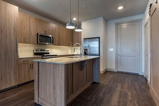 All Electric Kitchen at The Cosmopolitan, Tulsa