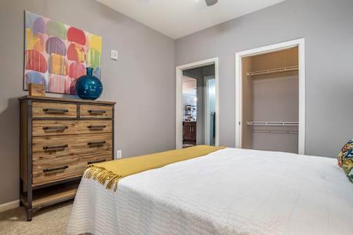 Cozy Bedroom at The Heights Apartments, Montgomery, AL 36104