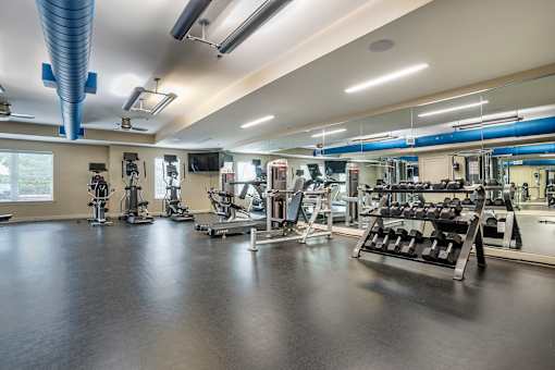 Fitness Center at The Heights Apartments, Alabama
