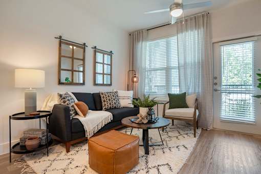 Living room at The Mason at Fremaux Park, Louisiana